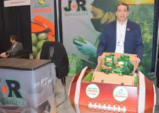 Aguacates JR's from Mexico Gerald Baez says the superbowl is their biggest sales period in the US  with sales also rising in Canada during this time. 
